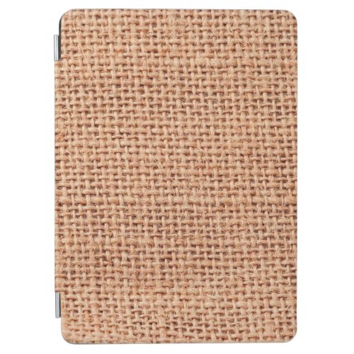 Jute bag sack beige color brown iPad air cover