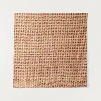 Jute bag sack beige color brown tapestry