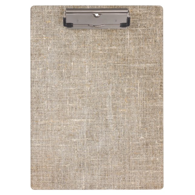 Jute Textile Clipboard (Front)