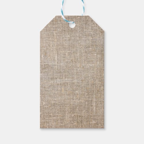 Jute Textile Gift Tags