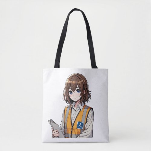 Jutebag _ inspired by manga art tote bag