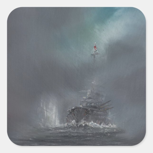 Jutland 1916 2014 2 square sticker (Front)