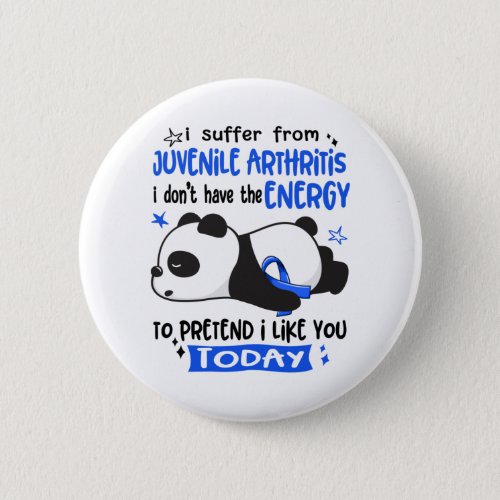 Juvenile Arthritis Awareness Month Ribbon Gifts Button