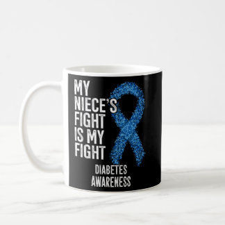 Juvenile Diabetes My Niece s Fight Is My Fight Dia Coffee Mug