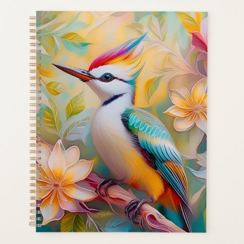 Juvenile Rainbow Woodpecker Fantasy Bird Planner