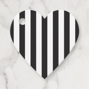 Juventus Torino stripes football club Italy black  Favor Tags