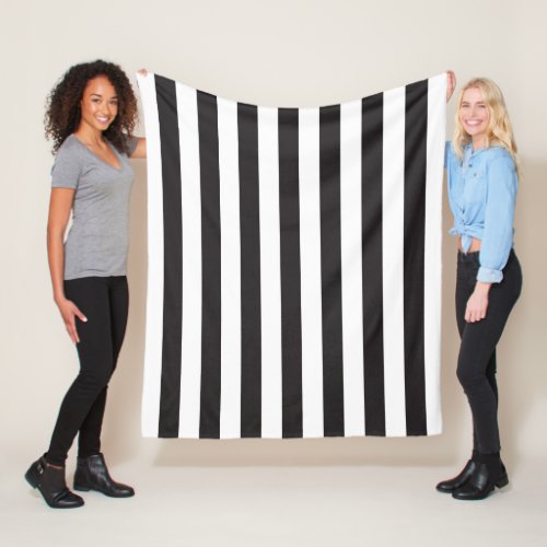 Juventus Torino stripes football club Italy black  Fleece Blanket