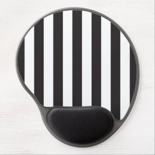 Juventus Torino stripes football club Italy black Gel Mouse Pad