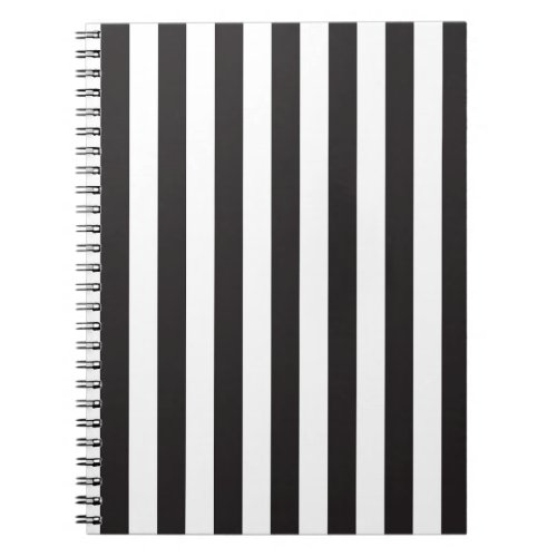 Juventus Torino stripes football club Italy black  Notebook