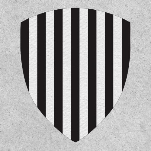 Juventus Torino stripes football club Italy black  Patch