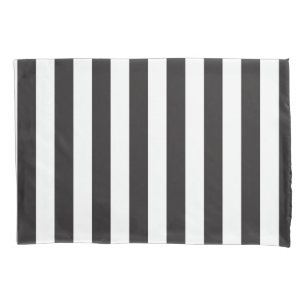 Juventus Torino stripes football club Italy black Pillow Case