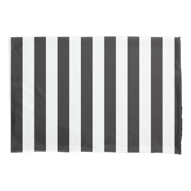 Juventus Torino stripes football club Italy black  Pillow Case (Front)