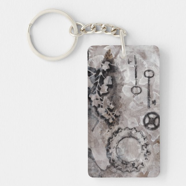 Juxtaposition II Keychain (Front)