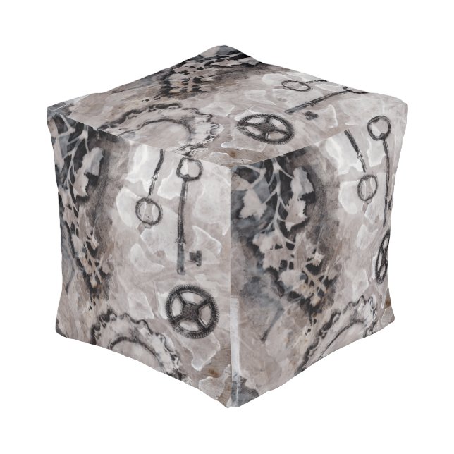 Juxtaposition II Pouf (Angled Front)