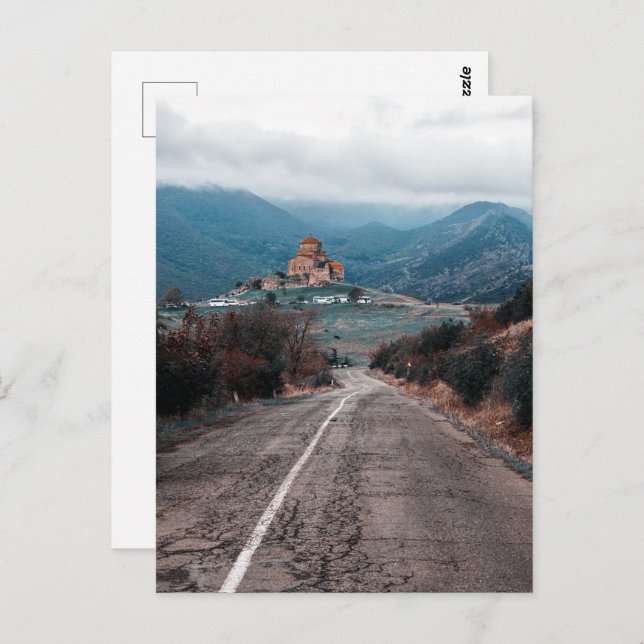 Jvari monastery Georgia Postcard (Front/Back)