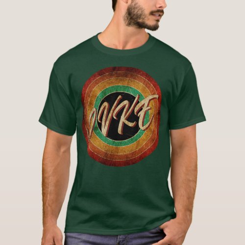 JVKE Vintage Circle Art T_Shirt