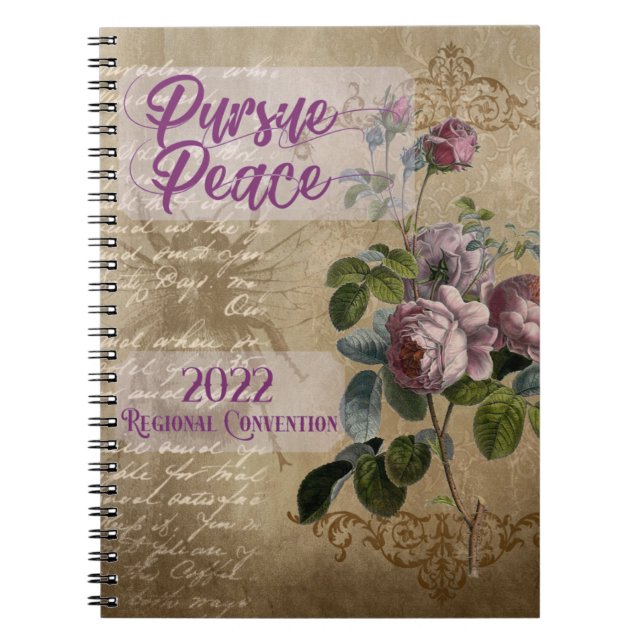 JW 2022 REGIONAL CONVENTION Spiral Notebook (Front)