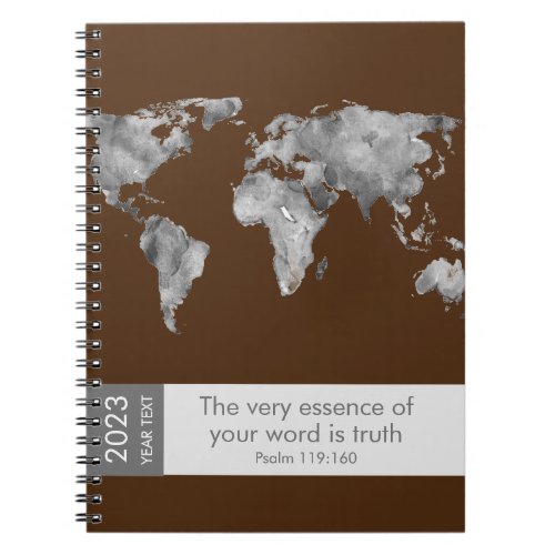 JW 2023 year text Psalm 119160  Notebook