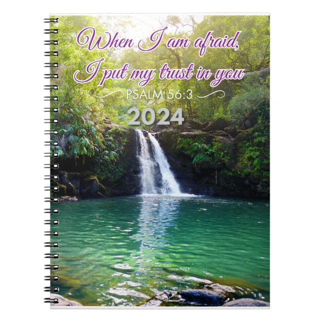 JW 2024 year text Notebook Zazzle