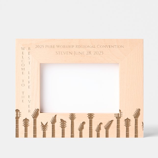 JW 2025 Convention Baptism Gift Keepsake Brothers Engraved Frames (Front)