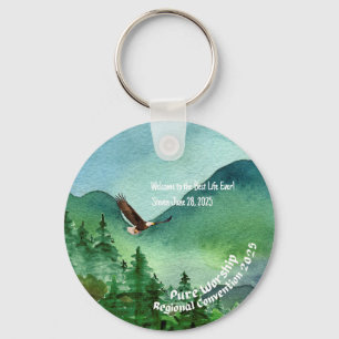 JW 2025 Convention Baptism Keepsake Gift Keychain