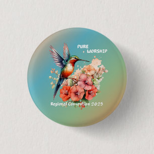JW 2025 Pure Worship Regional Convention Pin