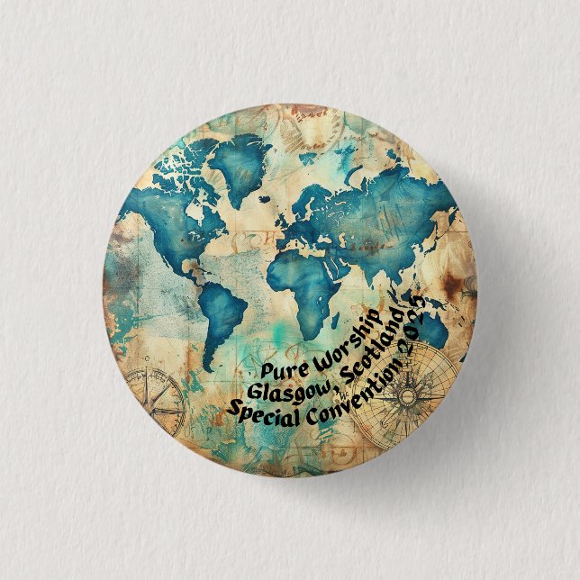 JW 2025 Pure Worship Special Conv Scotland Button (Front)