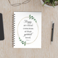 JW 2026 Year Text with Eucalyptus Matthew 5:3