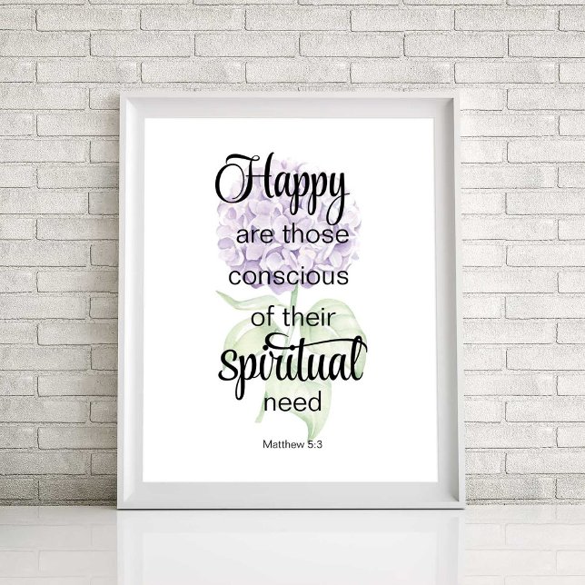 JW 2026 Year Text with Hydrangea Print (Creator Uploaded)