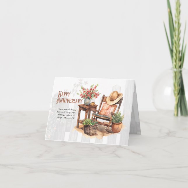 JW Anniversary Card  (Front)