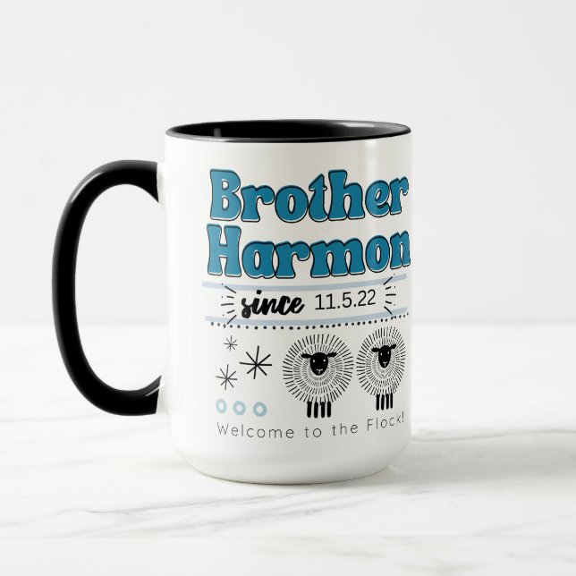 JW Baptism Gift Personalized Coffee Mug (Left)