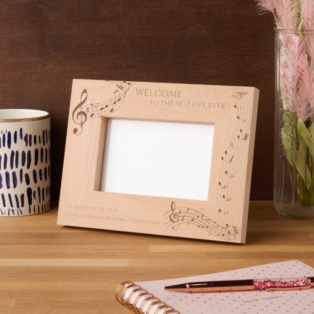 JW Baptism Keepsake Gift 2025 Regional Convention Engraved Frames (Left)