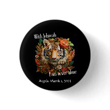JW Baptism Keepsake Gift -Personalized Pin- Button