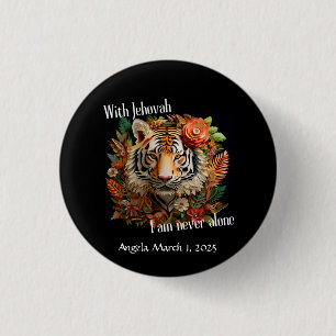 JW Baptism Keepsake Gift -Personalized Pin- Button