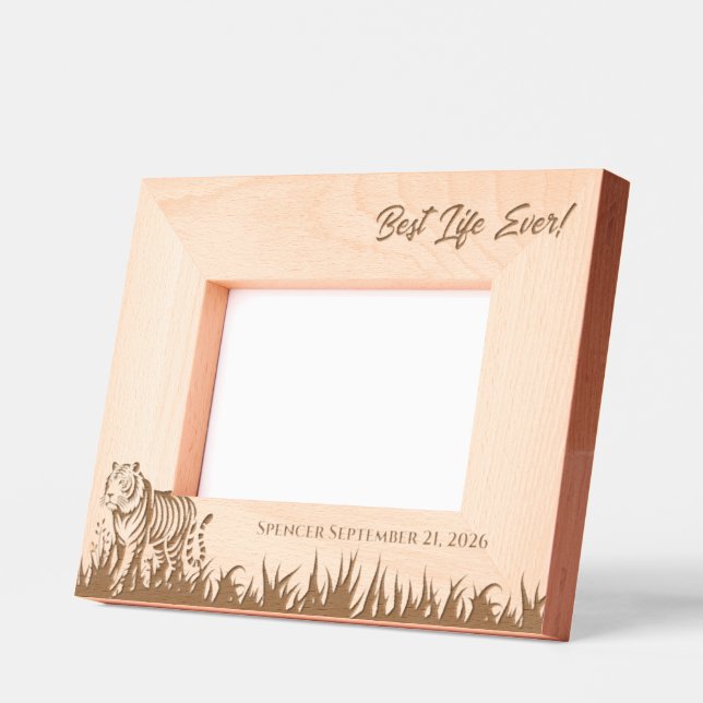 JW Baptism Keepsake -Personalized! Engraved Frames (Left)