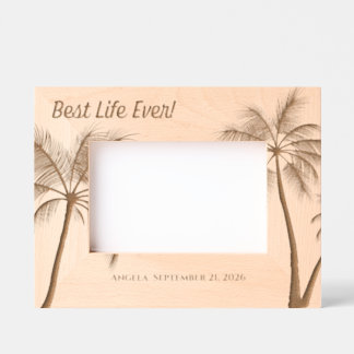 JW Baptism Keepsake -Personalized! Engraved Frames