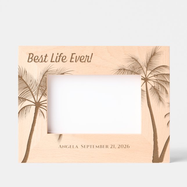 JW Baptism Keepsake -Personalized! Engraved Frames (Front)