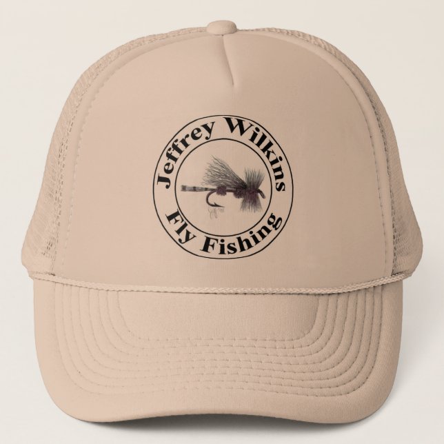 JW Fly Fishing Trucker Mest hat (Front)