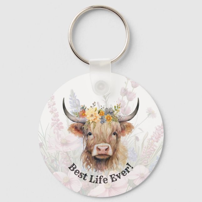 JW Keychain Best Life Ever!  (Front)