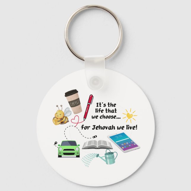 JW Keychain for Pioneers (Front)