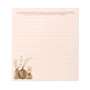 Lined Letter Paper JW. Letterhead with a beautiful design frame