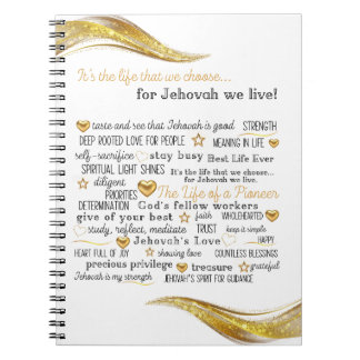 JW Life of a Pioneer Notebook for Sisters