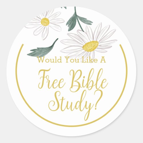 JW Ministry Supplies Letter Writing Bible Study Classic Round Sticker