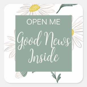 JW Ministry Supplies Letter Writing Good News Square Sticker