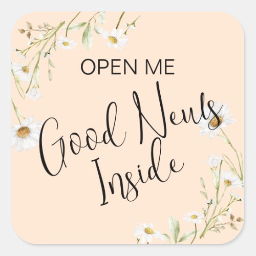 JW Ministry Supplies Letter Writing Good News Square Sticker