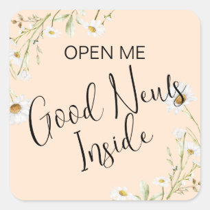 JW Ministry Supplies Letter Writing Good News Square Sticker