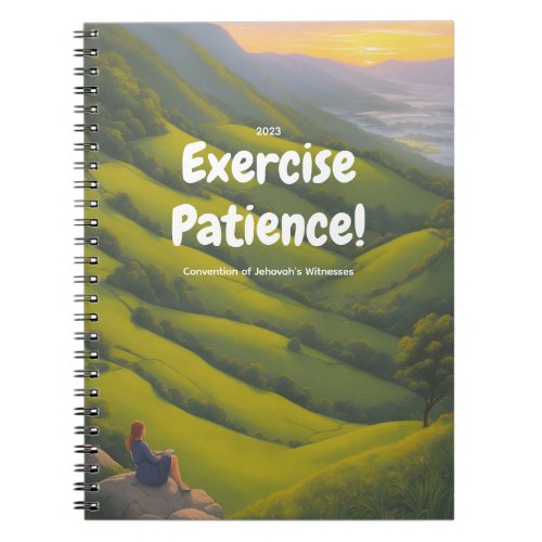 JW Notebook Exercise Patience Convention  JW