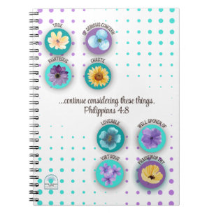 JW Notebook - Philippians 4:8