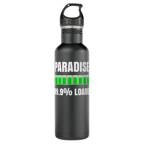 JW Org Jehovahs Witnesses Gift Paradise Loading Stainless Steel Water Bottle