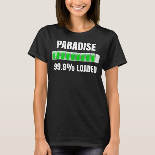 JW Org Jehovahs Witnesses Gift Paradise Loading T_Shirt